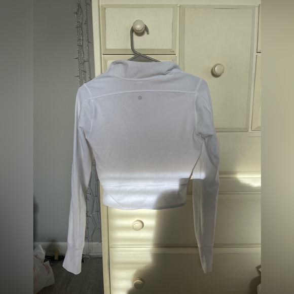 quarter zip fitted top - Picture 2 of 2